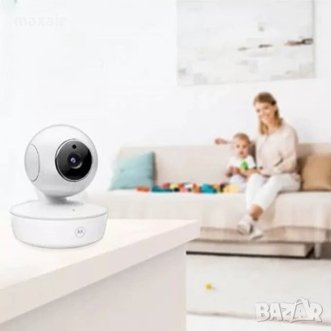 Видео бебефон MOTOROLA BABY MONITOR VM55 5.0″ White * Безплатна доставка * Гаранция 2 години, снимка 3 - Бебефони - 43550274
