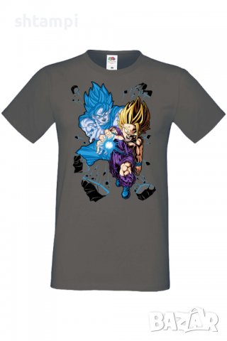 Мъжка тениска Dragon Ball Z Gohan X Goku,Анимация,игра,Празник,Повод,, снимка 4 - Тениски - 37906288