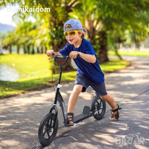 Детска тротинетка със спирачки баланс байк Homcom , снимка 1 - Детски велосипеди, триколки и коли - 34863758