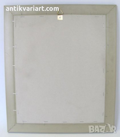 Картина масло,фазер, подписана, снимка 7 - Картини - 26255926