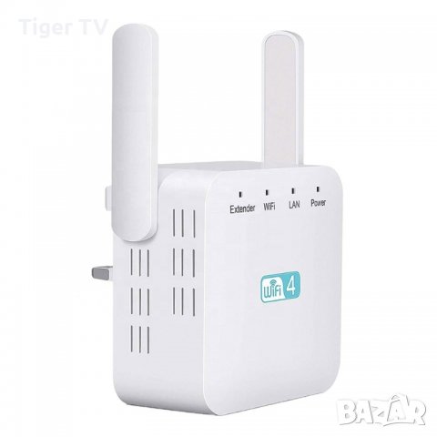 Wi-Fi усилвател рутер рипийтър MediaTek MT7628KN Wireless-N 300 Mbps + 1LAN, снимка 2 - Рутери - 26036510