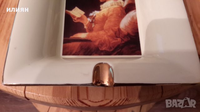 Порцеланов пепелник Добро състояние , снимка 4 - Други стоки за дома - 37026156