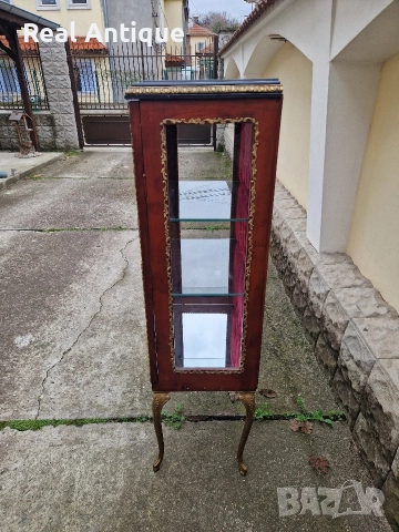 Уникална антикварна френска витрина Луй 15, снимка 6 - Антикварни и старинни предмети - 52704516