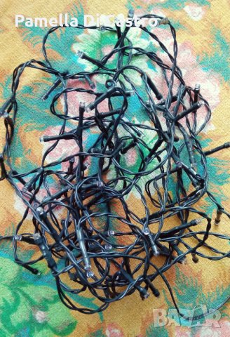 Коледна украса LED цветни лампички 80 броя с 8 функции. IP 44 за външна и вътрешна употреба. Нова., снимка 4 - Декорация за дома - 34911617