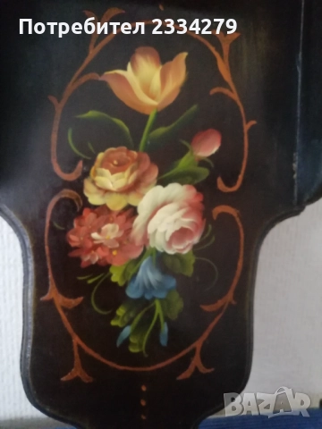 Стари холандски етажерка, часовник, пощенска кутия, полица са вестници и документи. , снимка 4 - Антикварни и старинни предмети - 52131442