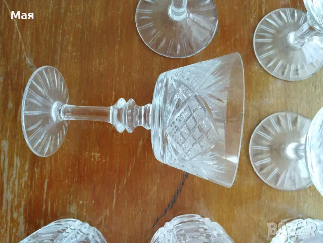 Кристални чаши за вино, снимка 10 - Чаши - 50370400