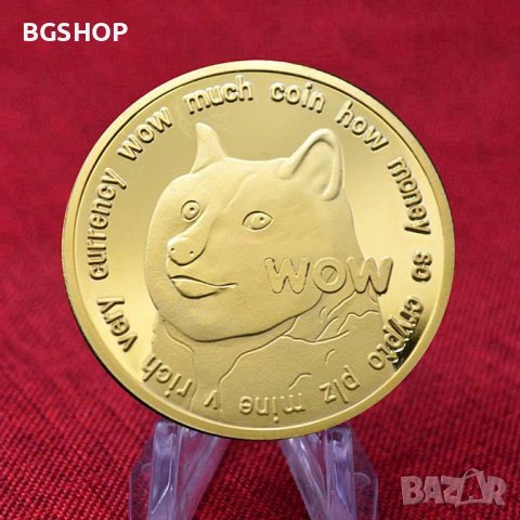 1 Dogecoin / 1 Догекойн Монета ( DOGE ) - Gold, снимка 2 - Нумизматика и бонистика - 38187369