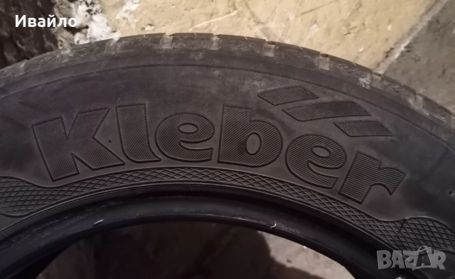 Продавам 2 броя летни гуми 195.65.15 на 1 сезон дот 2019 Kleber , снимка 4 - Гуми и джанти - 52439087