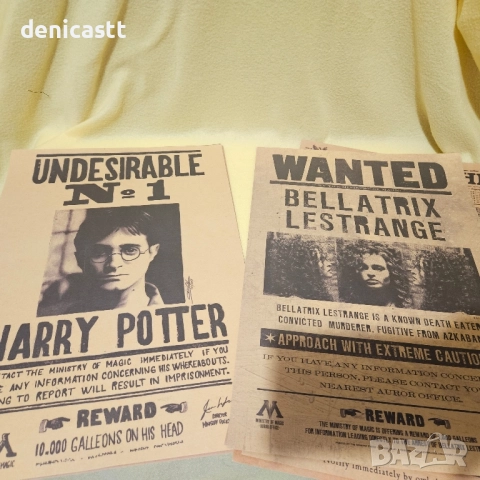 Хари Потър, Магически пръчки, мантии и други, снимка 10 - Колекции - 51793798