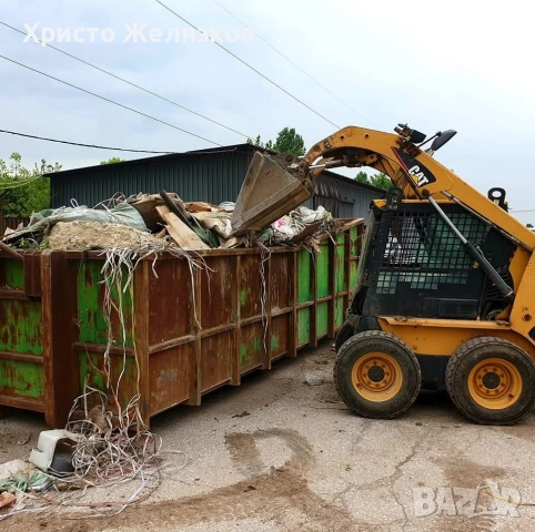 контейнер за строителни отпадъци, багер, бобкат, валяк, дъмпер , снимка 4 - Ремонти на апартаменти - 53193797