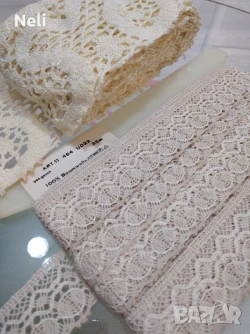 машинна дантела, снимка 5 - Антикварни и старинни предмети - 51161144