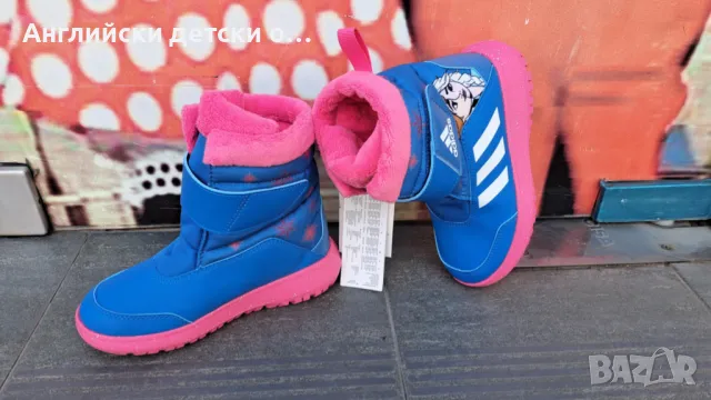 Английски детски оригинални апрески-ADIDAS, снимка 3 - Детски боти и ботуши - 47809812