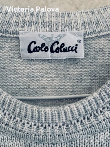 LUXURY марков пуловер CARLO COLUCCI премиум класа, снимка 5 - Пуловери - 39108940