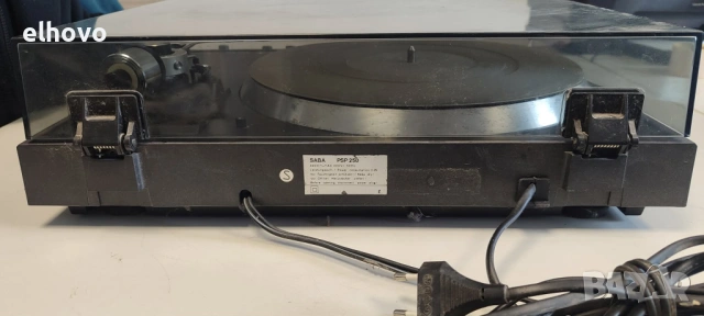 Грамофон SABA PSP 250, снимка 4 - Грамофони - 53007227