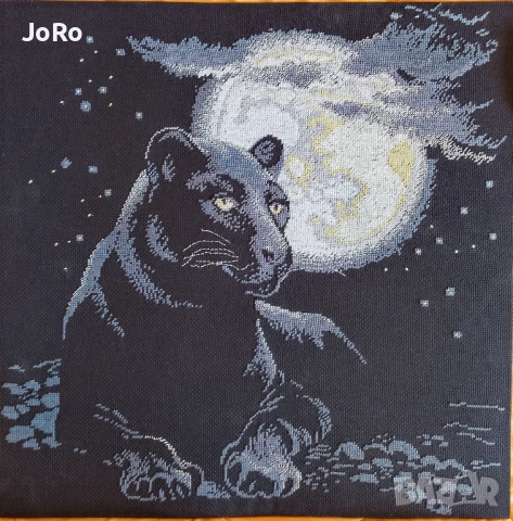 Гоблен "Пълнолуние"- Черната Пантера 