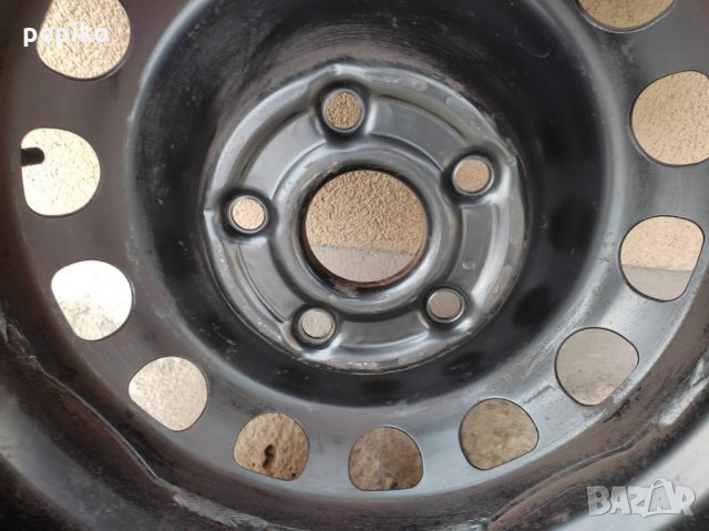 Продавам  метална STEEL джанта с гума DUNLOP за ШКОДА 16 цола, снимка 7 - Гуми и джанти - 35253565