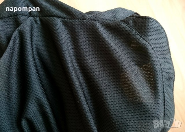 Мъжки Черни Къси Панталони за Фитнес и Спорт от Проветлива Материя, снимка 4 - Къси панталони - 36753183