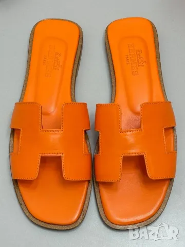 чехли от естествена кожа Висок клас 
, снимка 4 - Чехли - 50344927