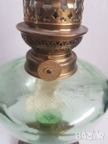 Стара газова лампа, снимка 5 - Антикварни и старинни предмети - 32751049