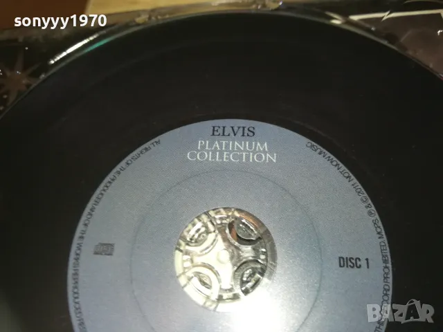 ELVIS THE PLATINUM COLLECTION X3 CD-ВНОС ENGLAND 2209241207, снимка 15 - CD дискове - 47319577