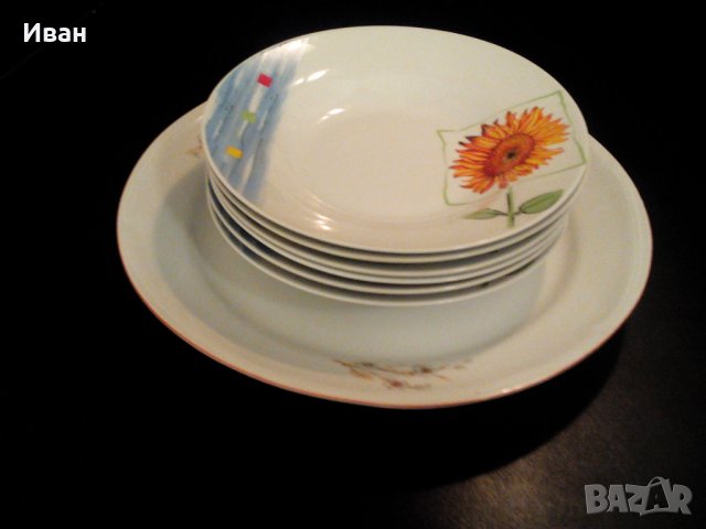 Поръчкови китайски фин порцелан чинии комплект, снимка 9 - Чинии - 40432024