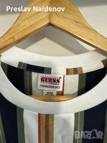Тениска Guess Originals, снимка 2 - Тениски - 53486894