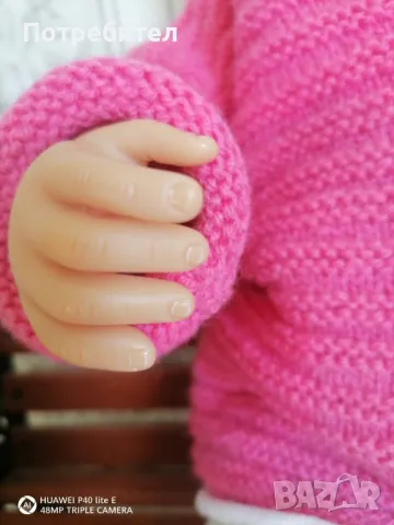 Реборн реалистично бебе, снимка 3 - Кукли - 47525024