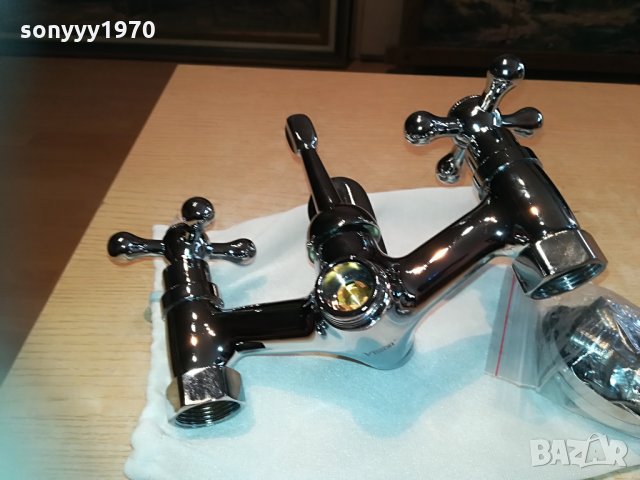 ПОРЪЧАН-vision-смесител за душ/вана за тръба 3/4 2404211631, снимка 4 - Смесители - 32666093