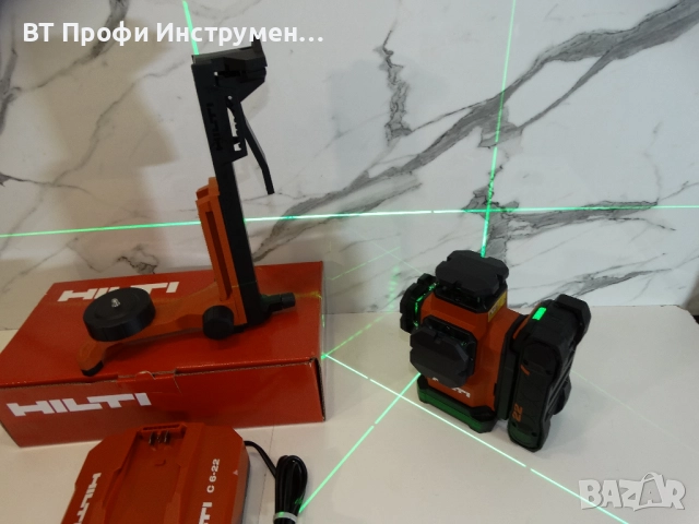 2025 - Hilti PM 50 - 22 / Nuron - Мултилинеен лазерен нивелир, снимка 8 - Измервателни инструменти - 51915538