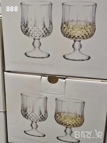 стъклени чаши, снимка 3 - Чаши - 53398896