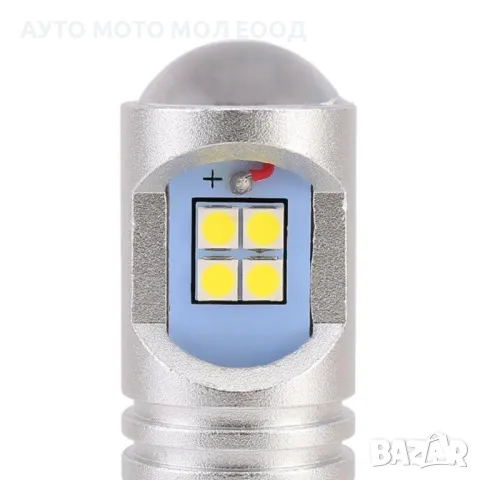 LED диодни крушки с двойна светлина - P21/5W, BA15D Canbus Error Free., снимка 3 - Аксесоари и консумативи - 50420782