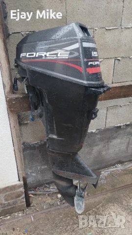 Force 15 к.с. двутактов за части извънбордов двигател, снимка 4 - Воден транспорт - 51218721