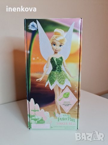 Оригинална кукла Тинкърбел Камбанка Питър пан Дисни Стор Disney store 