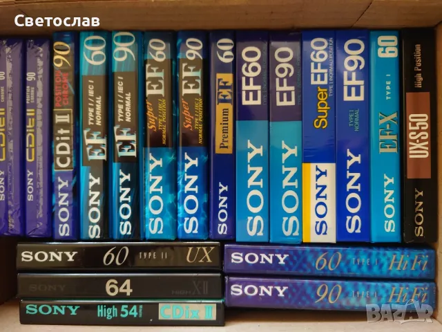 Нови аудио касети Sony, Denon, Hitachi, JVC, Technics, Philips, Kenwood и много други , снимка 7 - Други - 48626913