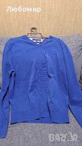 Пуловер мъжки Tommy Hilfinger XL, снимка 2 - Спортни дрехи, екипи - 43527144