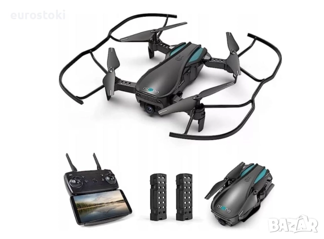 Дрон iStone HR H11 с камера за деца и възрастни Резолюция на видеозаснемане 1080p , снимка 1