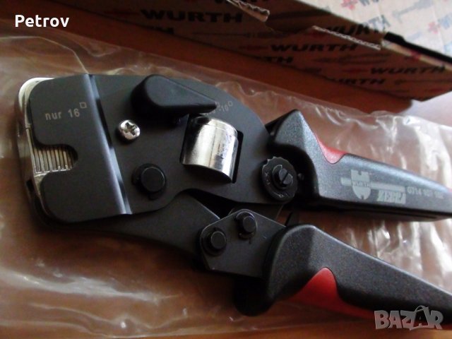 WÜRTH ZEBRA - ТОП PROFI Кримпклещи 0,08 - 16 mm² !!!ЧИСТО  НОВИ , внос Germany, снимка 7 - Клещи - 26428846