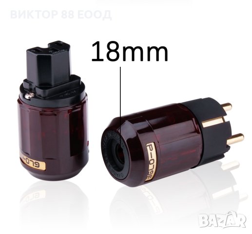 EU Power Plug & IEC Connector - №2, снимка 4 - Други - 23859059