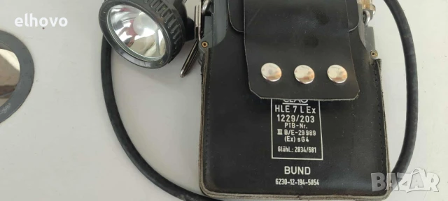 Миньорска лампа, челник HLE 7 L Ex, снимка 2 - Други ценни предмети - 51215703