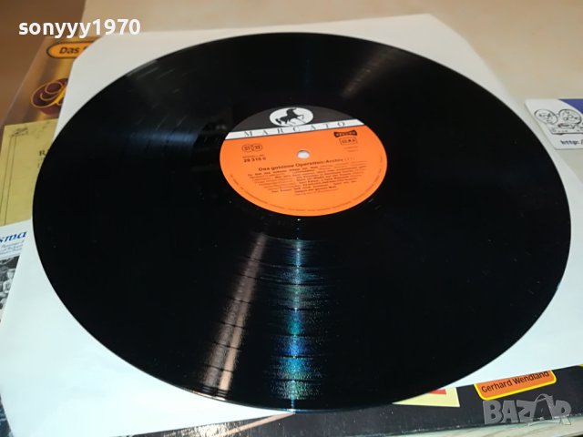 DAS GOLDENE OPERETTEN ARCHIV-ПЛОЧА WEST GERMANY 1404231107, снимка 17 - Грамофонни плочи - 40365258