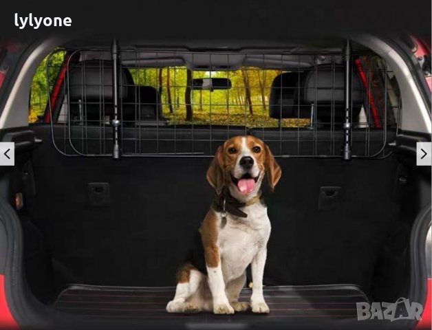  Нова Предпазна Решетка Преграда Мрежа Ограда за автомобил за куче * Метал, снимка 12 - Аксесоари и консумативи - 33605781
