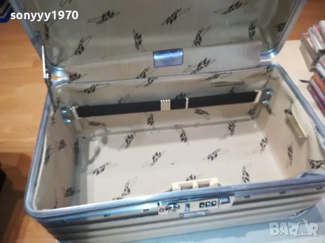 заявен-RIMOWA GERMANY 1898-МАРКОВ АЛУМИНИЕВ КУФАР 1904251928LNWC, снимка 18 - Микрофони - 49962591