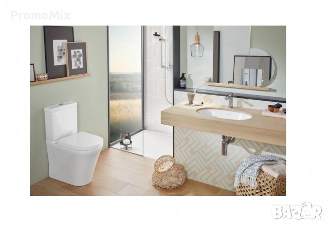Тоалетна седалка с капак Villeroy & Boch 9M38S101 O.Novo тоалетна седалка дъска за тоалетна чиния, снимка 2 - Други стоки за дома - 39457344