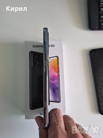 Samsung A73 5G Ram 8 256GB Gray, снимка 2 - Samsung - 52488916