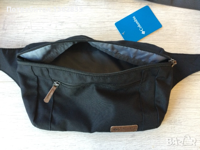 НОВА оригинална мъжка чанта чантичка за кръста "банан" COLUMBIA от САЩ, снимка 5 - Чанти - 52067885