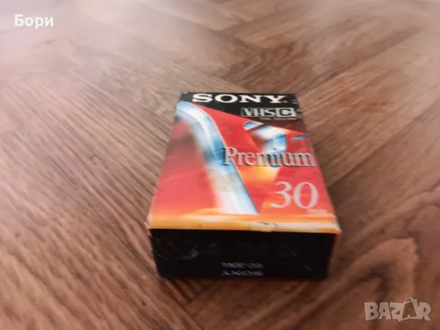 SONY VHS C Касета нова, снимка 2 - Чанти, стативи, аксесоари - 47655378