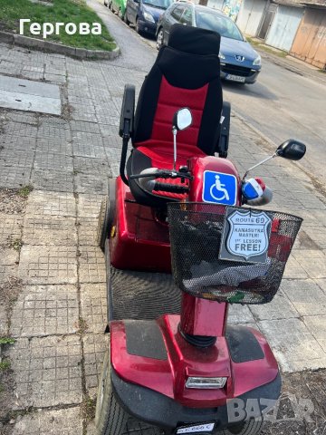 Акумулаторна количка , снимка 2 - Инвалидни колички - 44098303