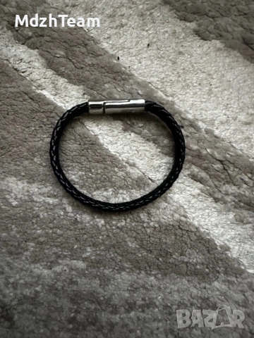 Мъжка кожена гривна, снимка 3 - Гривни - 53016300