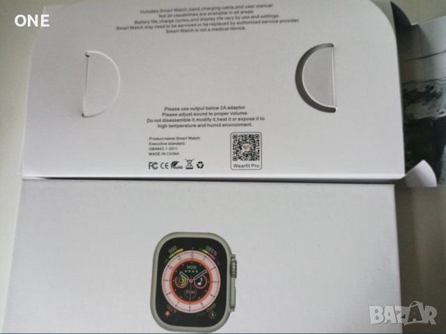 GS 8 Ultra Smart Watch смарт часовник, снимка 12 - Смарт гривни - 42957550
