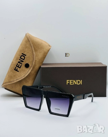 очила с черен обикновен калъф и ув защита christian dior fendi versace, снимка 2 - Слънчеви и диоптрични очила - 51456593